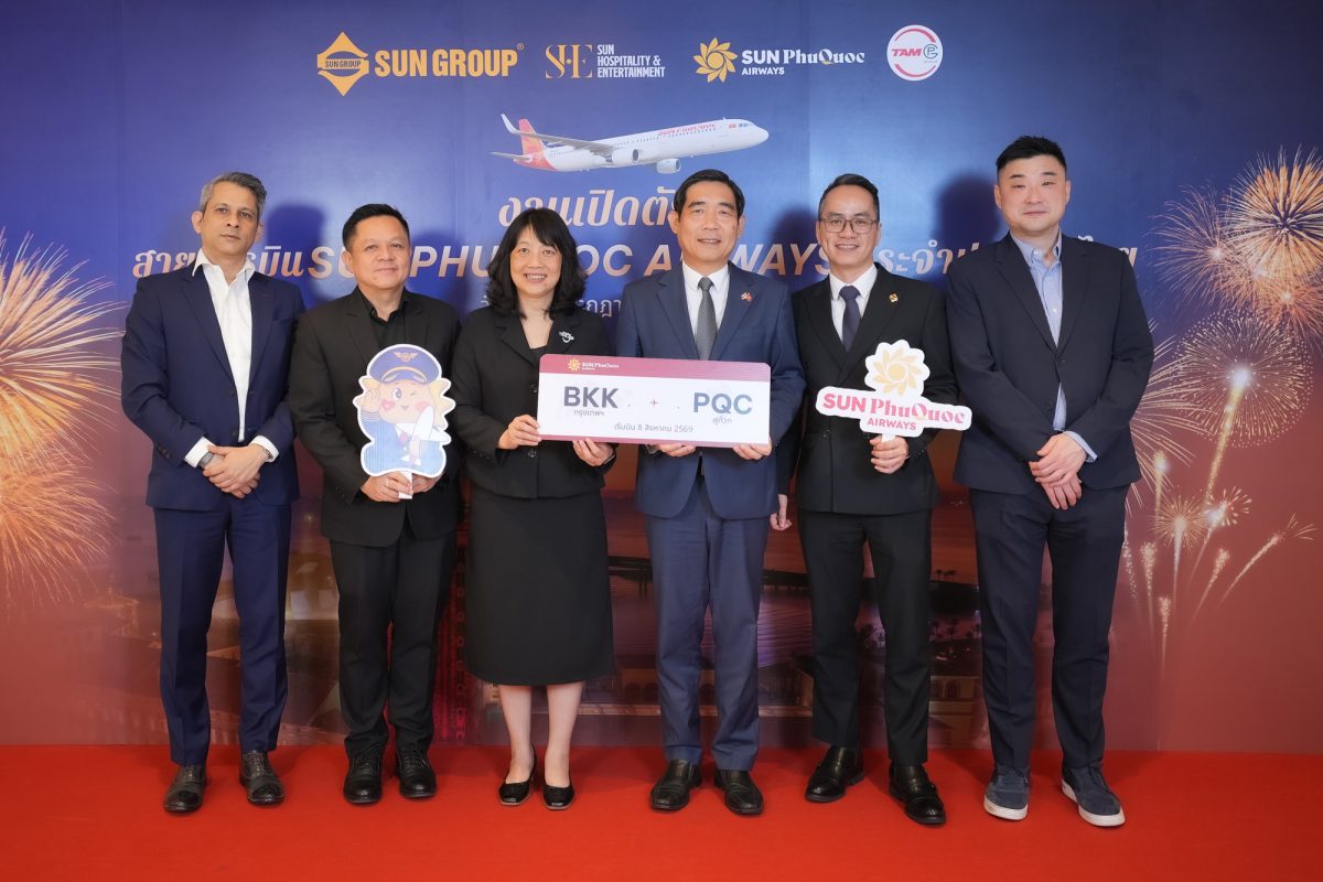 Sun PhuQuoc Airways Accelerates Expansion in Thailand with Product Launch and New Bangkok-Phu Quoc Route