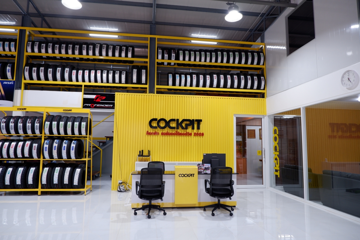 COCKPIT Builds on Its Success with the Opening of 'COCKPIT Thongchai Auto Service 2026 Nakhon Nayok (Branch 2),' Expanding One-Stop Automotive and Tire Services in Nakhon Nayok and Nearby Areas
